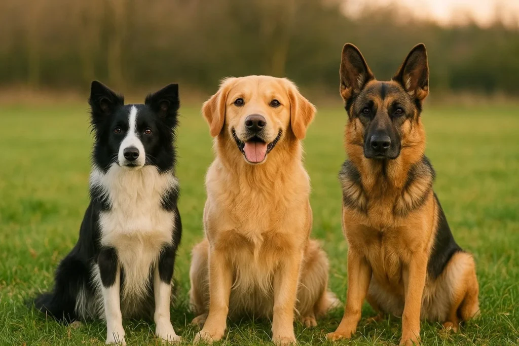 Asian and European dog breeds compared
